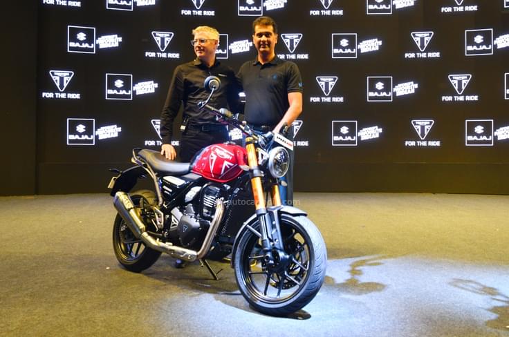 Triumph has launched the Speed 400 at Rs 2.33 lakh (ex-showroom, India)... Triumph has launched the Speed 400 at Rs 2.33 lakh (ex-showroom, India)...